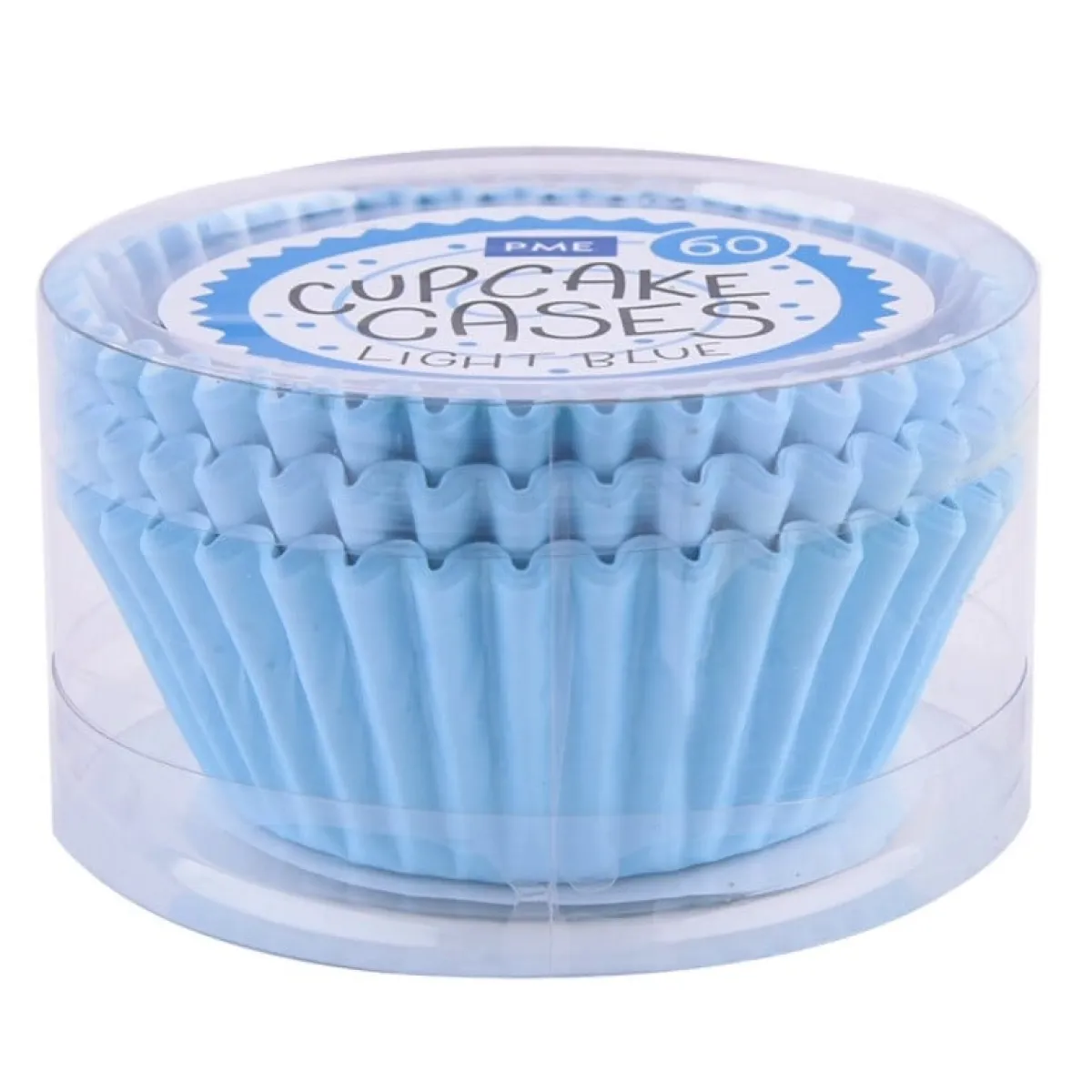PME Cupcake Vormpjes Licht Blauw 60 stuks Best