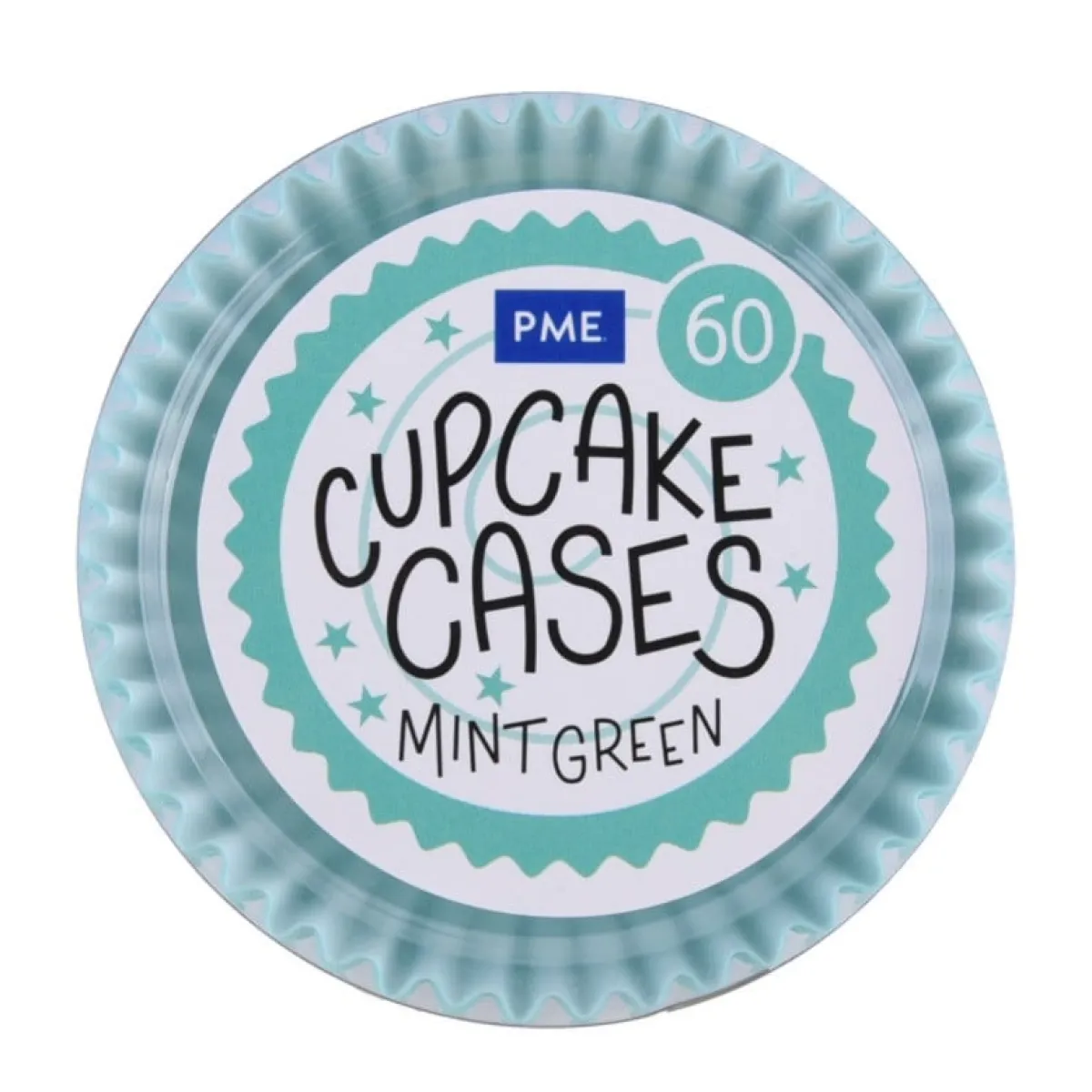 PME Cupcake Vormpjes Mint Groen 60 stuks Discount