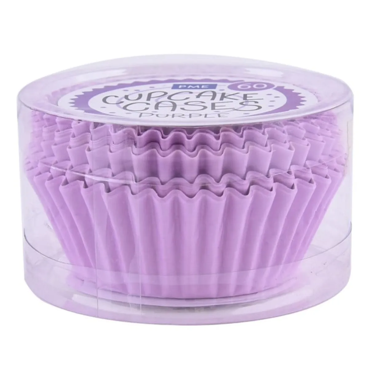 PME Cupcake Vormpjes Paars 60 stuks Hot