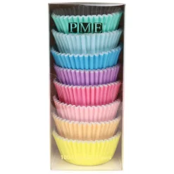 PME Cupcake Vormpjes Pastel Mix 100 stuks New