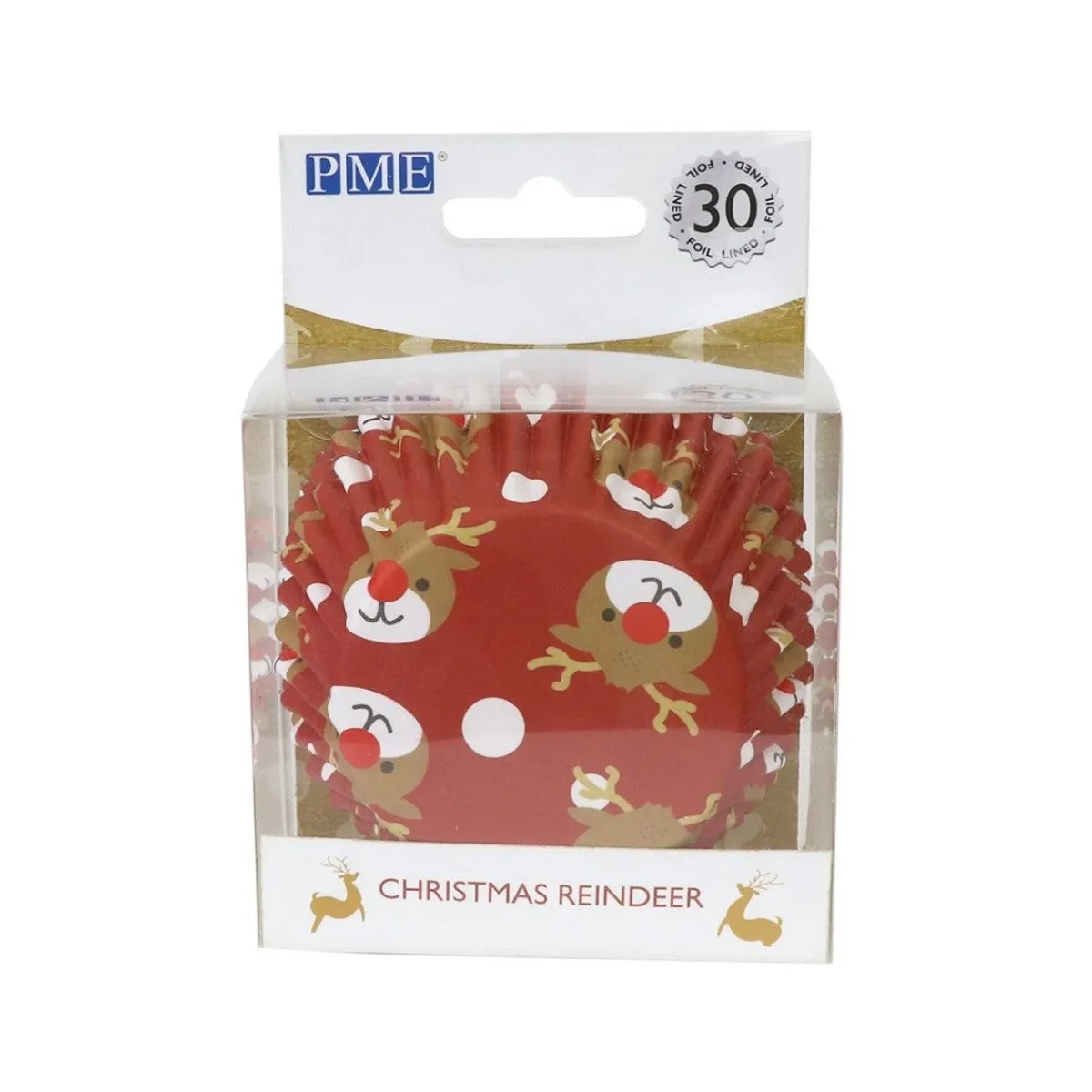 PME Cupcake Vormpjes Rendier 30 stuks Clearance