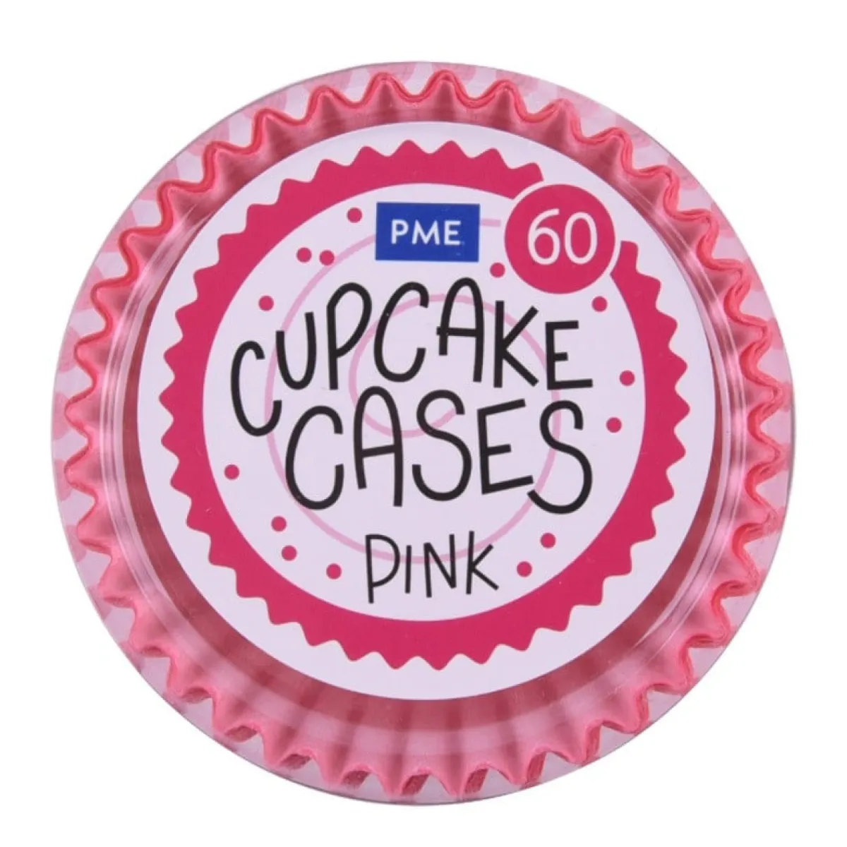PME Cupcake Vormpjes Roze 60 stuks Best