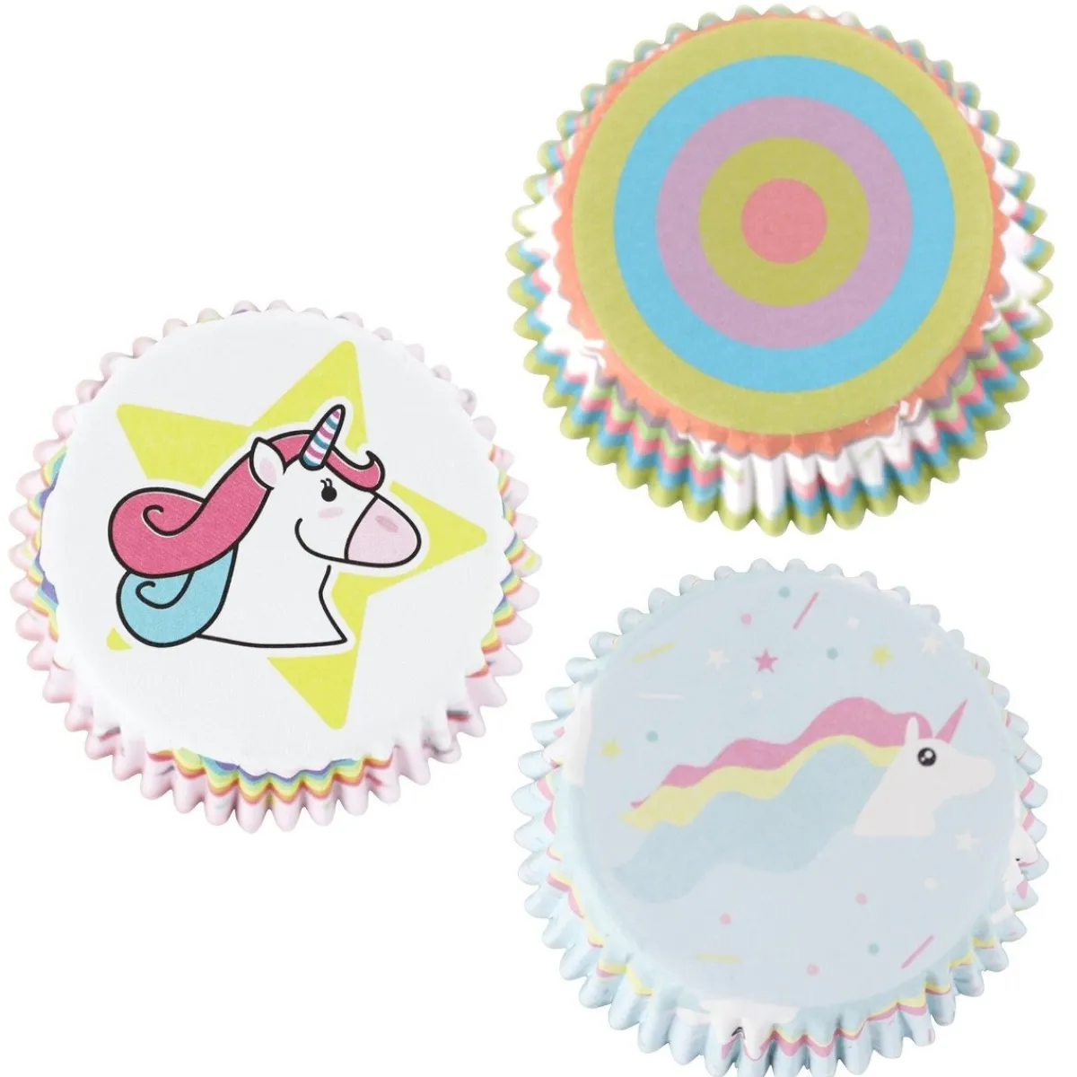 PME Cupcake Vormpjes Unicorn 60 stuks Outlet