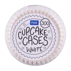 PME Cupcake Vormpjes Wit 300 stuks Best