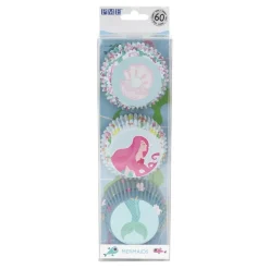 PME Cupcake Vormpjes Zeemeermin 60 stuks