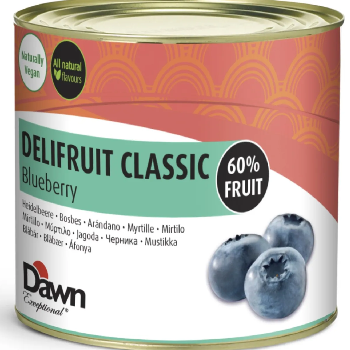Dawn Delifruit Classic 60% Bosbes 2,7kg