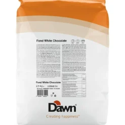 Dawn Fond Witte Chocolade Bavarois 2,5kg New