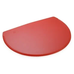 Overig Deegkrabber Kunststof Halfrond Rood 19,8x14,9cm Clearance