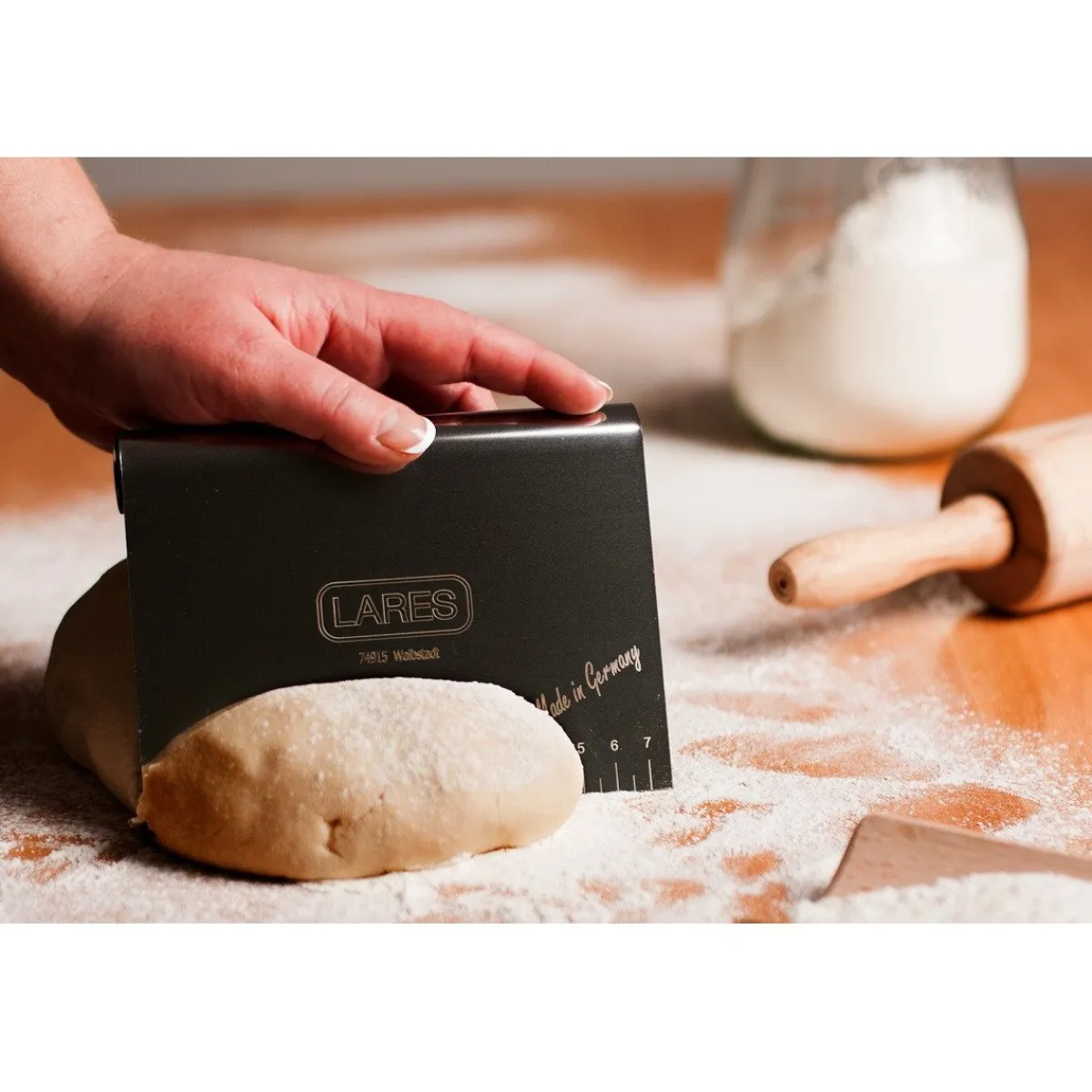 Overig Deegsteker met Maataanduiding RVS 22x12cm Sale