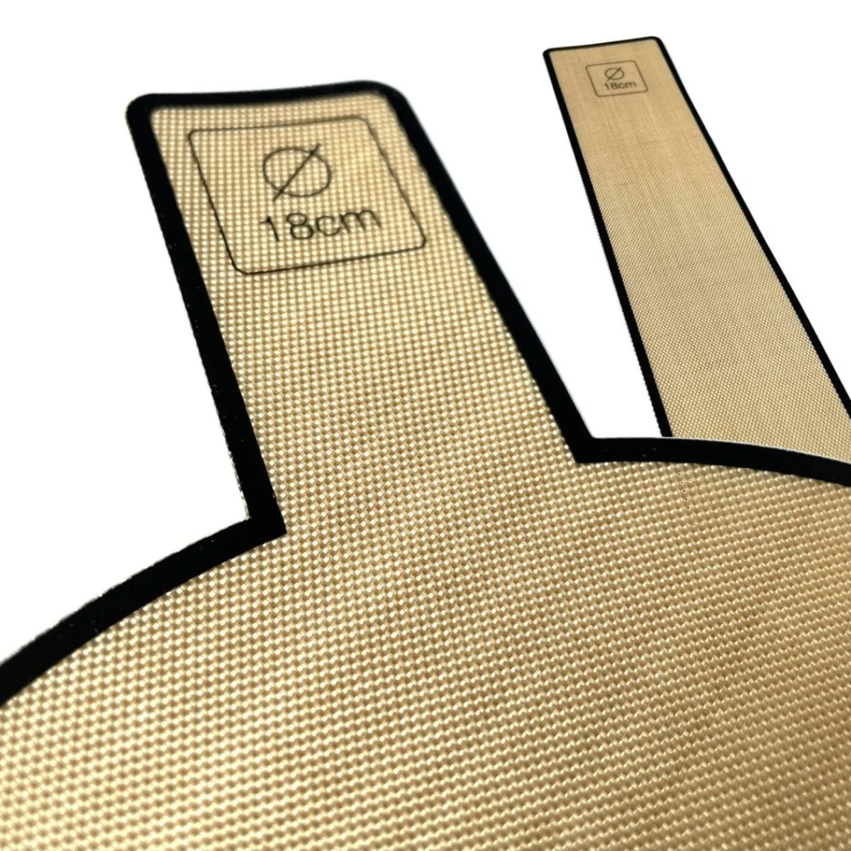De Keukenbij Herbruikbaar Bakpapier Rond Siliconen Ø18cm