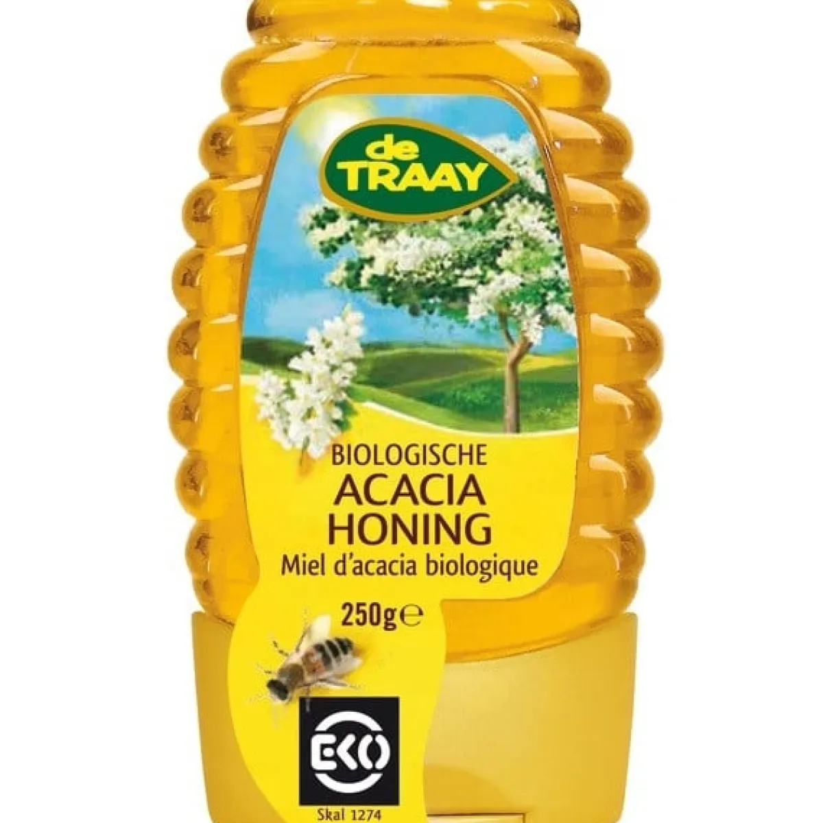 De Traay Acaciahoning Biologisch 250 gram