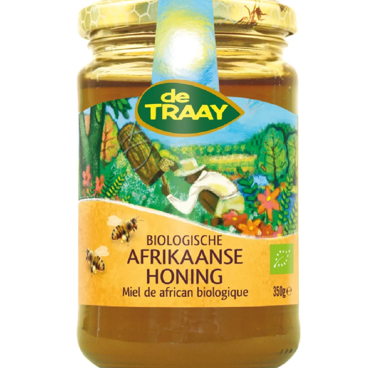 De Traay Afrikaanse Honing Biologisch 350g** New