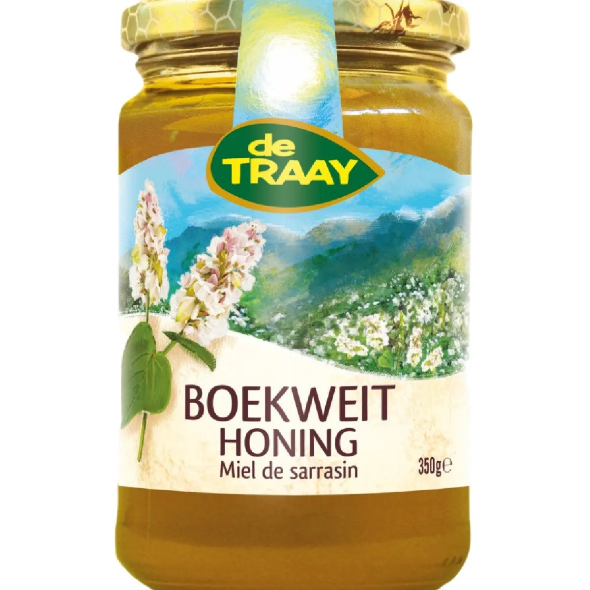 De Traay Boekweithoning Creme 350g Outlet