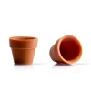 Dobla Chocoladedecoratie Bloempot Mini (24 stuks)
