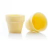Dobla Chocoladedecoratie Bloempot Large Wit (28 stuks) Outlet