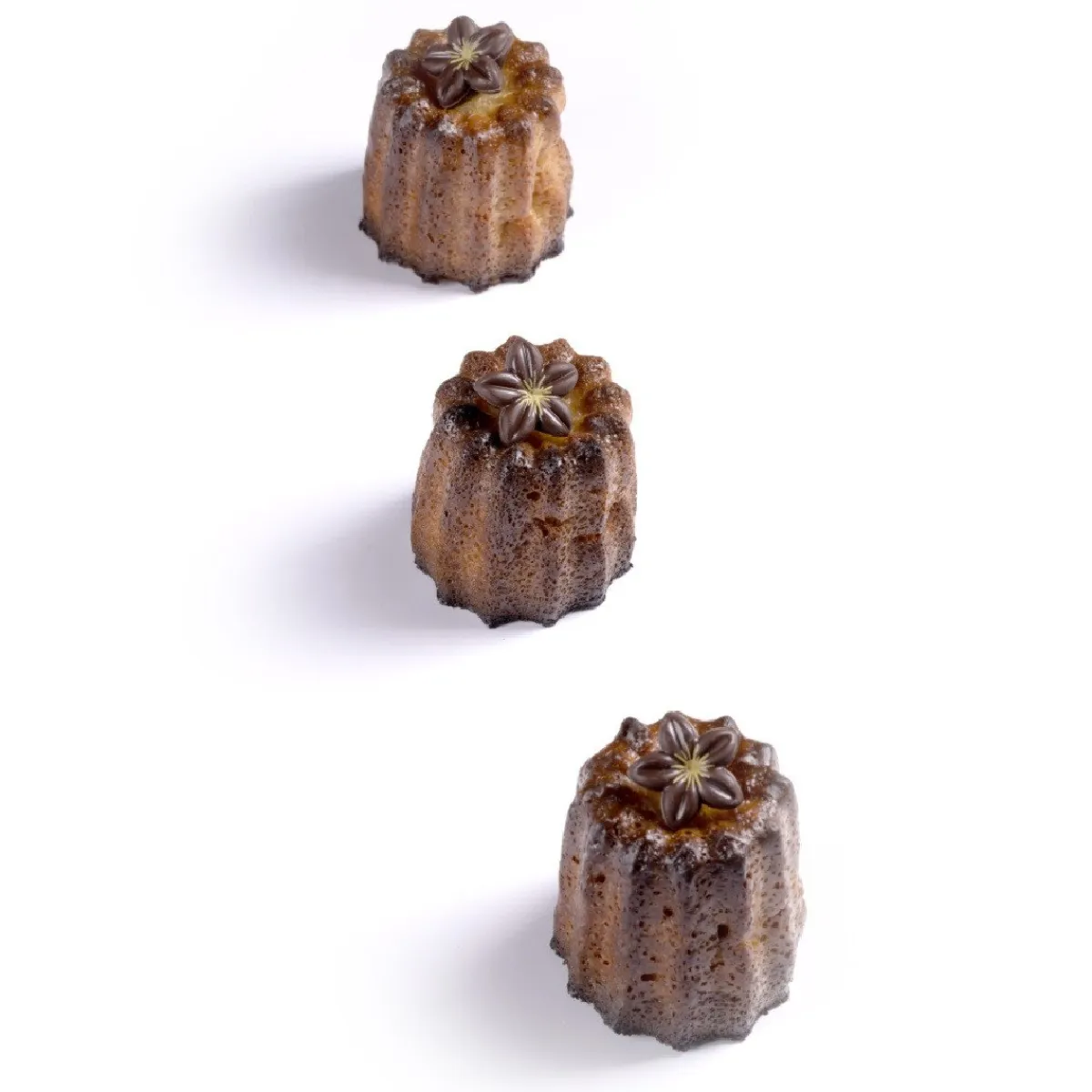 Dobla Chocoladedecoratie Bloem Puur (80 stuks) Best