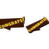Dobla Chocoladedecoratie Congrats! (150 stuks) Online