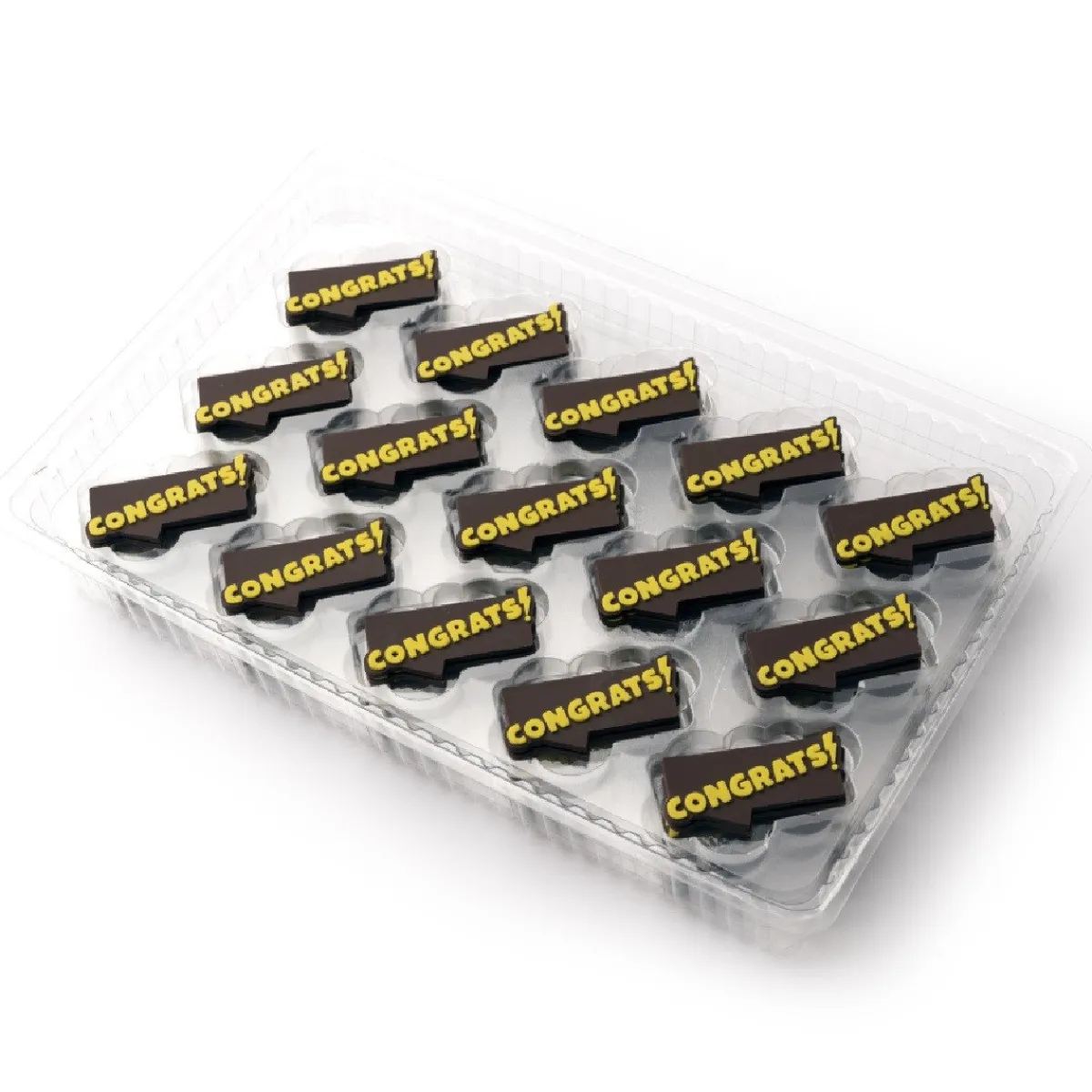 Dobla Chocoladedecoratie Congrats! (150 stuks) Online