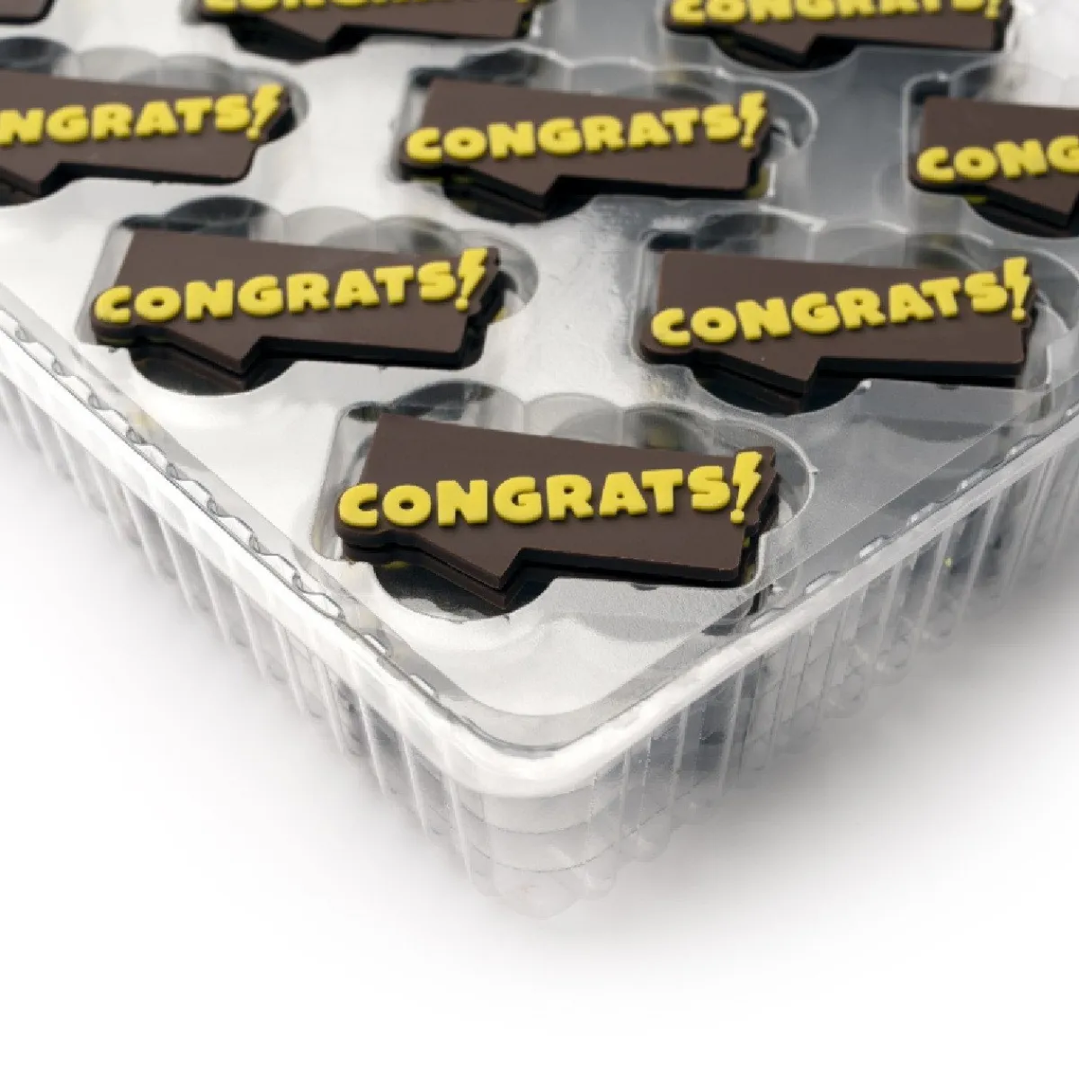 Dobla Chocoladedecoratie Congrats! (150 stuks) Online