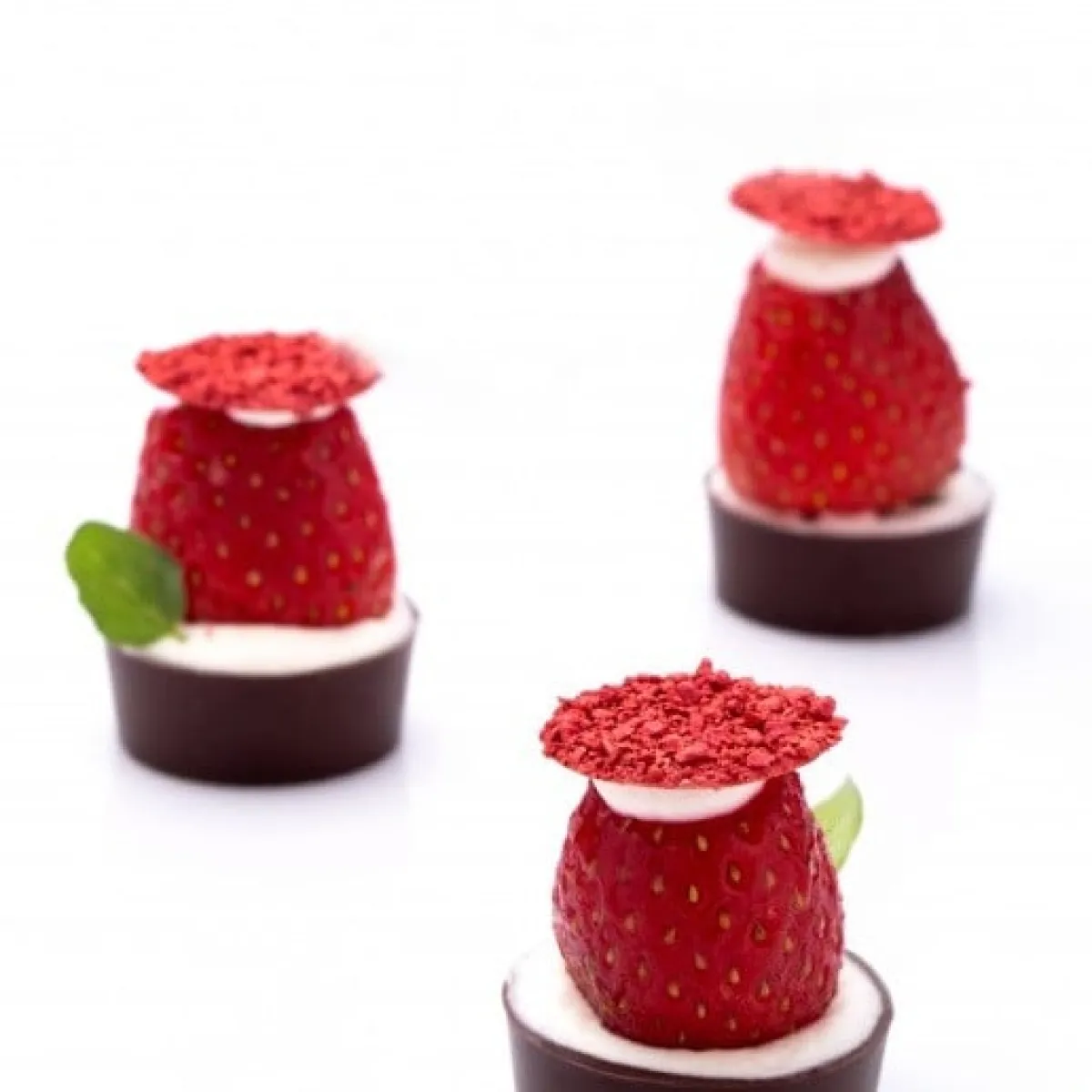 Dobla Chocoladedecoratie Crumble Rood (486 stuks) Best