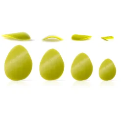Dobla Chocoladedecoratie Curvy Spots Groen (288 stuks)** Online