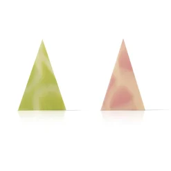 Dobla Chocoladedecoratie Diablo Triangel Groen/Roze (290s) Clearance