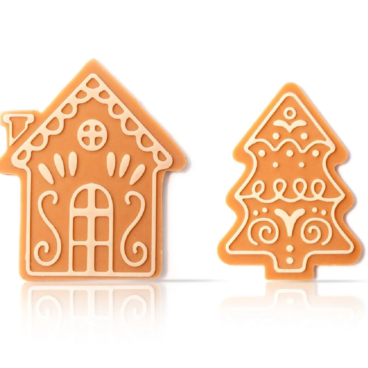 Dobla Chocoladedecoratie Gingerbread Assortiment (96 stuks) Discount