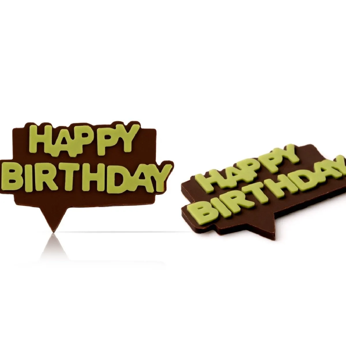 Dobla Chocoladedecoratie Happy Birthday (150 stuks) Best