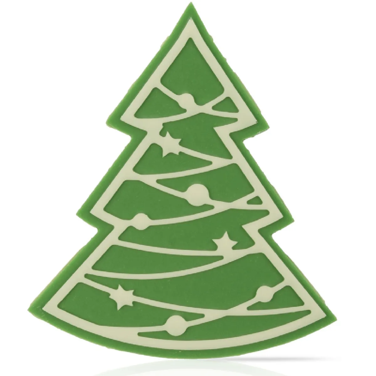 Dobla Chocoladedecoratie Kerstboom Groen (72 stuks) Discount