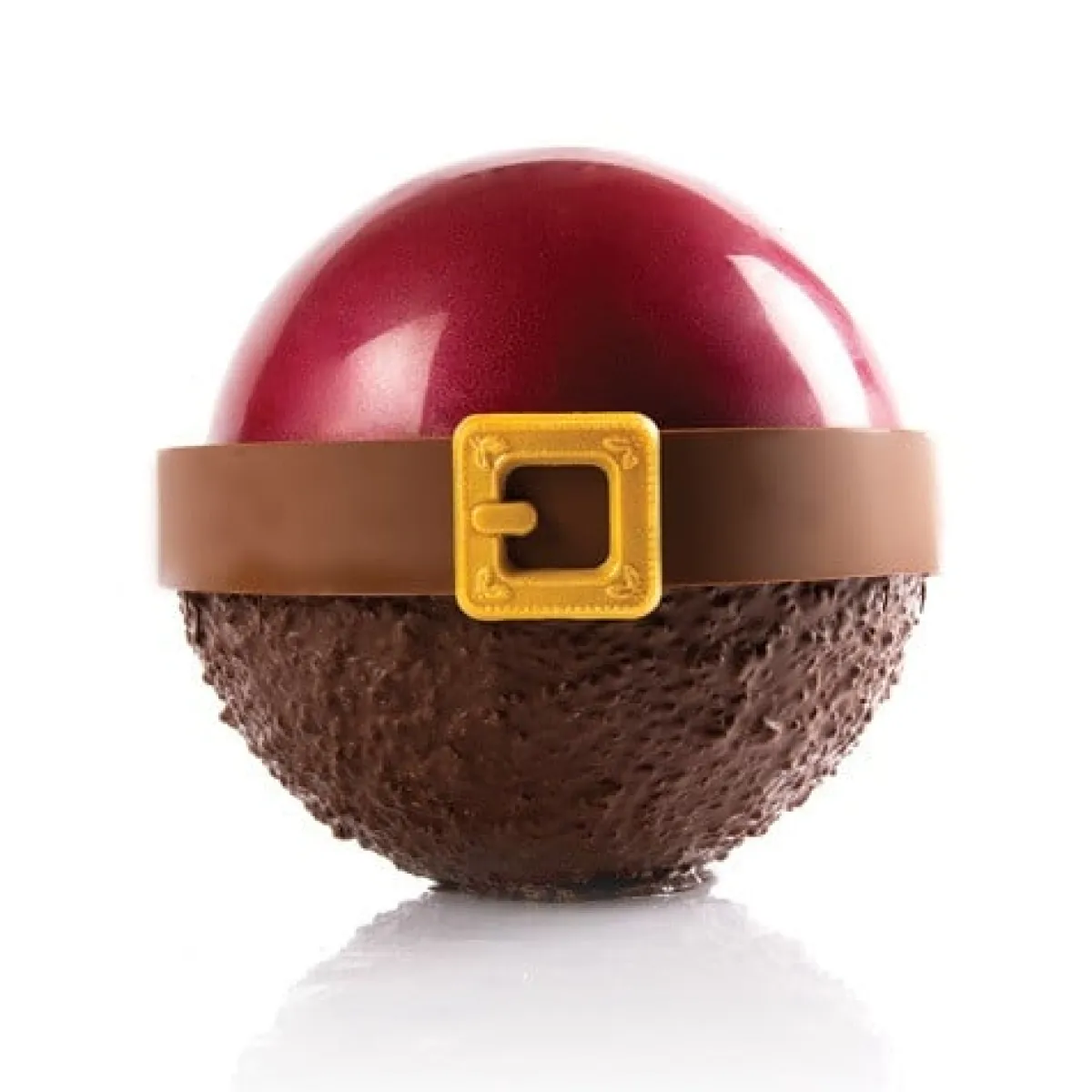 Dobla Chocoladedecoratie Kerstman Riem/Gesp Brons (132 st) Outlet