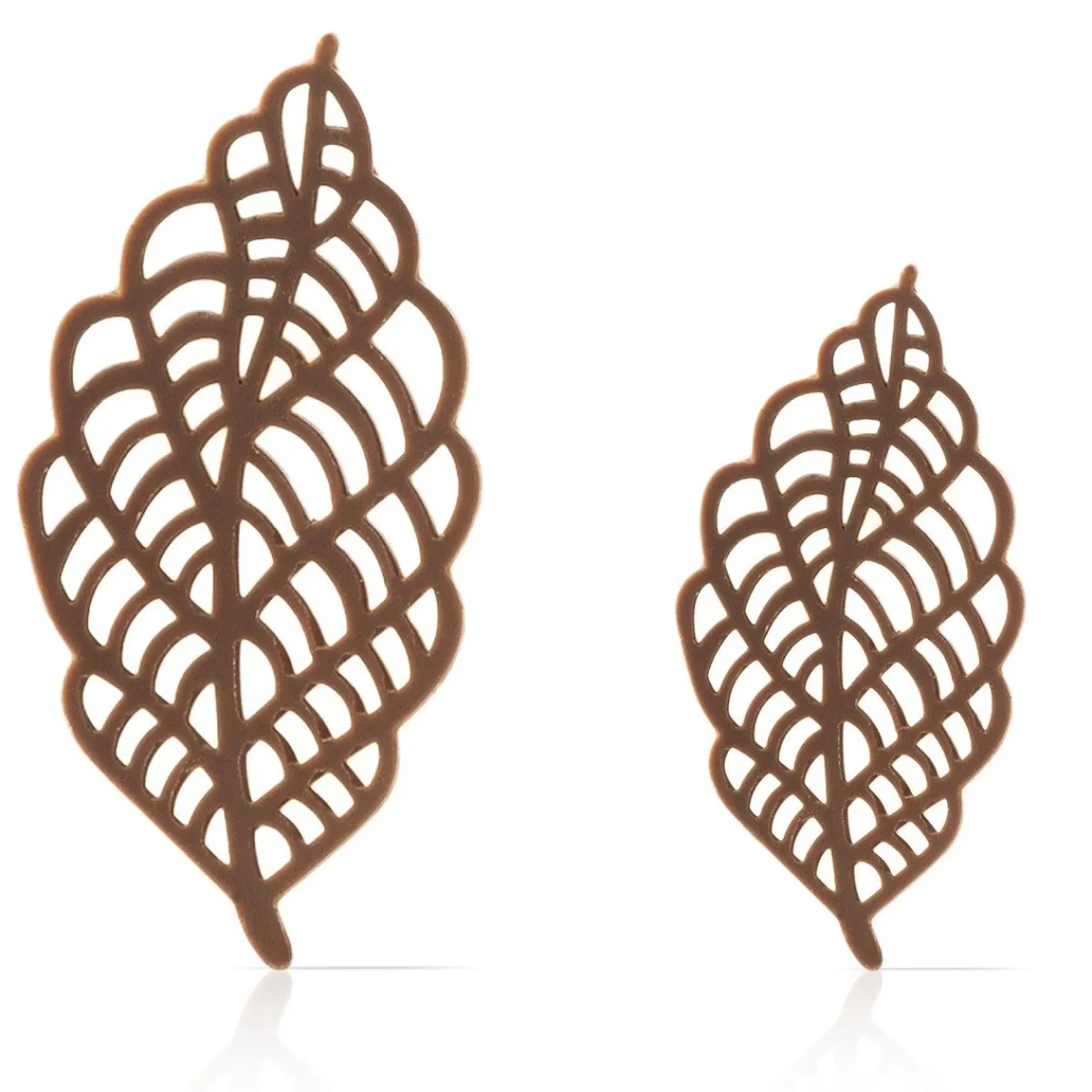 Dobla Chocoladedecoratie Lace Blaadjes Assortiment (144st) New