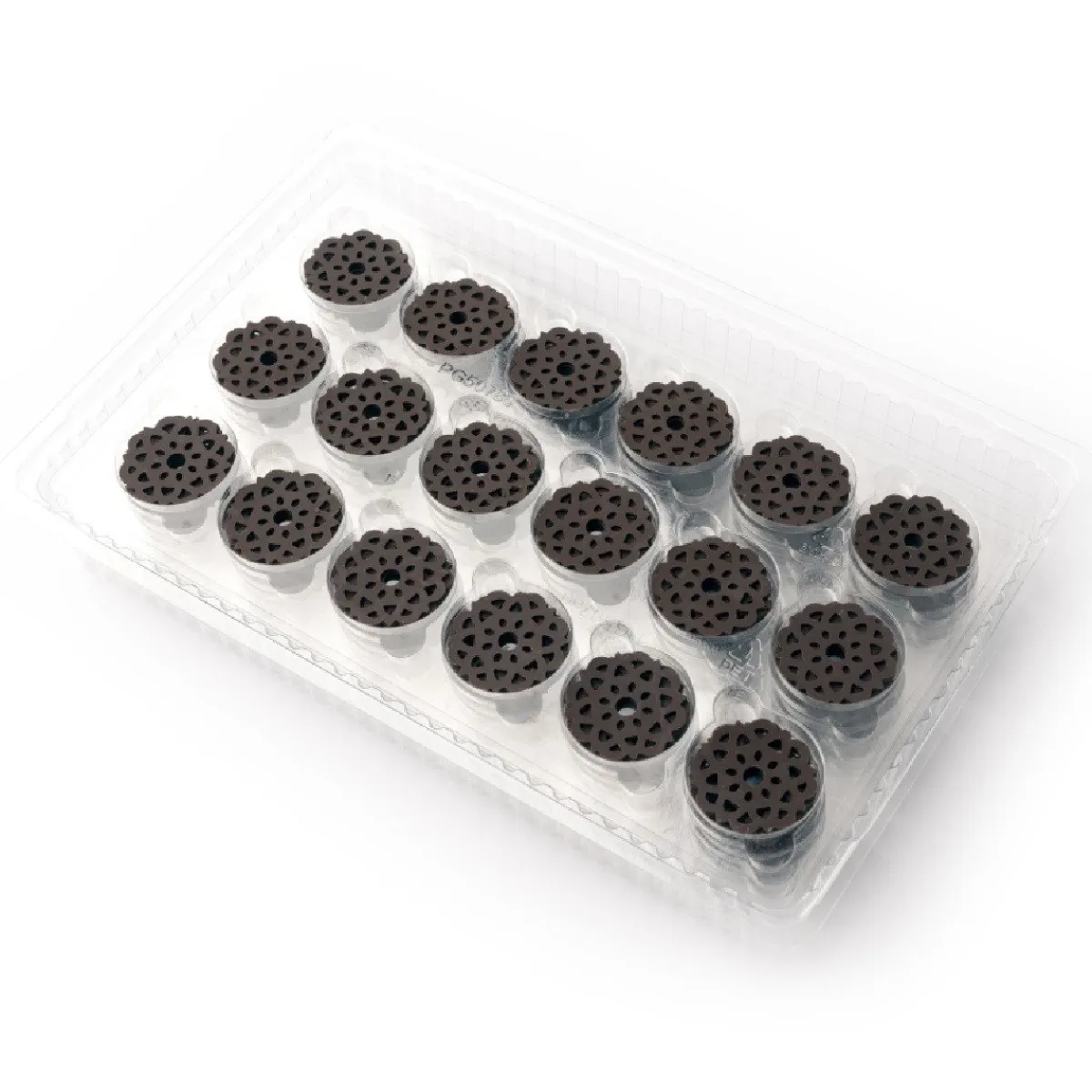 Dobla Chocoladedecoratie Lace Bloemen Puur (216 stuks) Sale