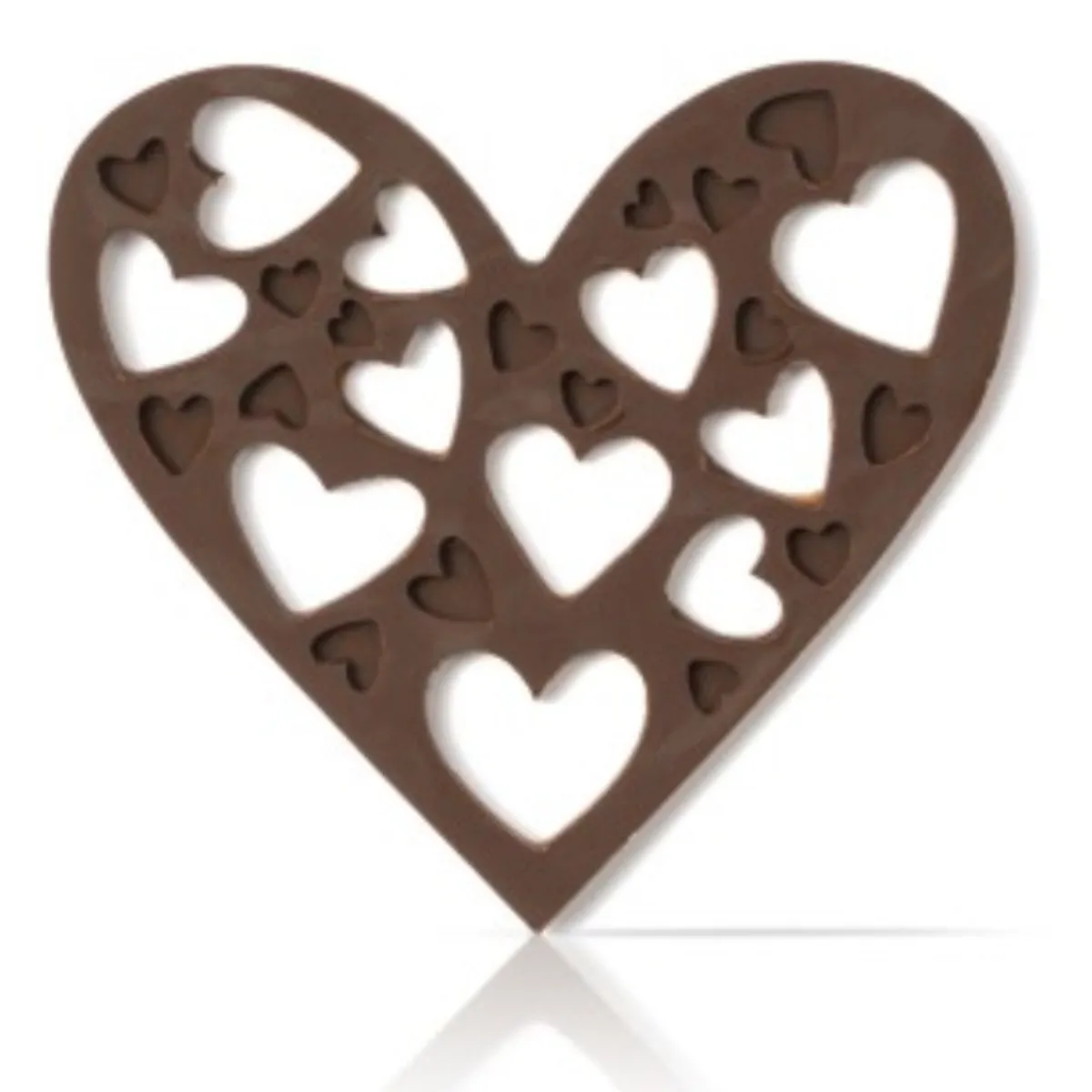 Dobla Chocoladedecoratie Lace Hart (96 stuks) Online