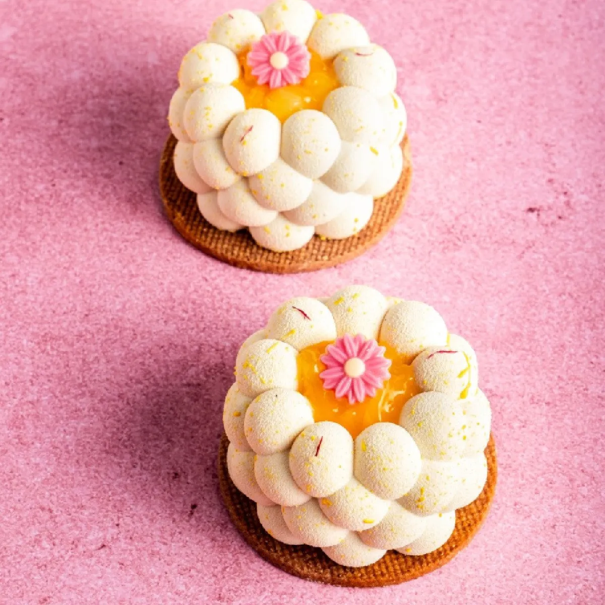 Dobla Chocoladedecoratie Margriet Roze (200 stuks) Clearance
