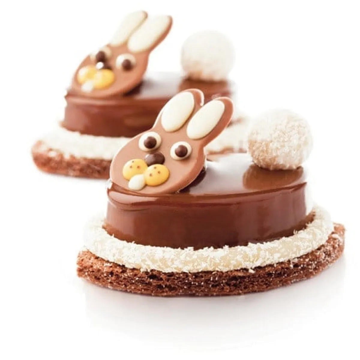 Dobla Chocoladedecoratie Paashaas (112 stuks) Hot