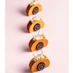 Dobla Chocoladedecoratie Paasei met Bloemenveld (144 stuks) Clearance
