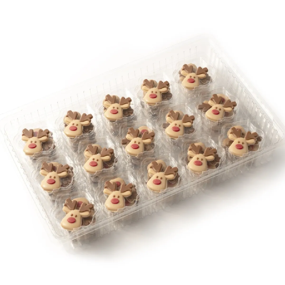 Dobla Chocoladedecoratie Rendier (90 stuks) Hot