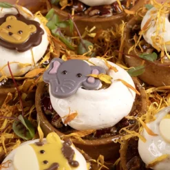 Dobla Chocoladedecoratie Safari Dier Assortiment (90 stuks) Clearance