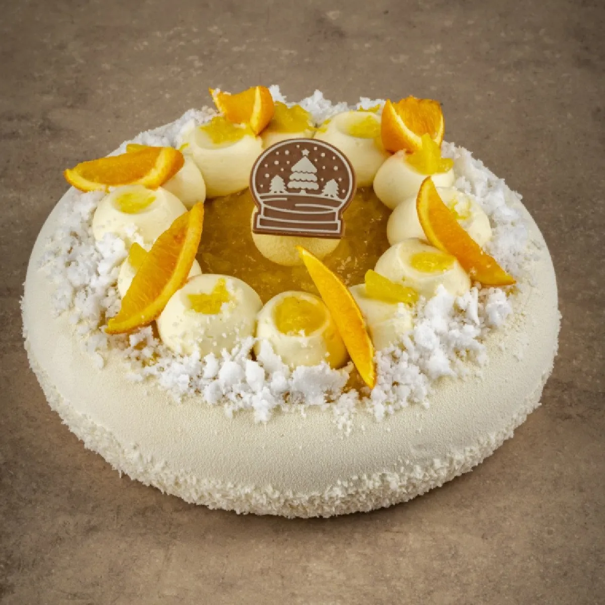 Dobla Chocoladedecoratie Sneeuwbol (144 stuks)
