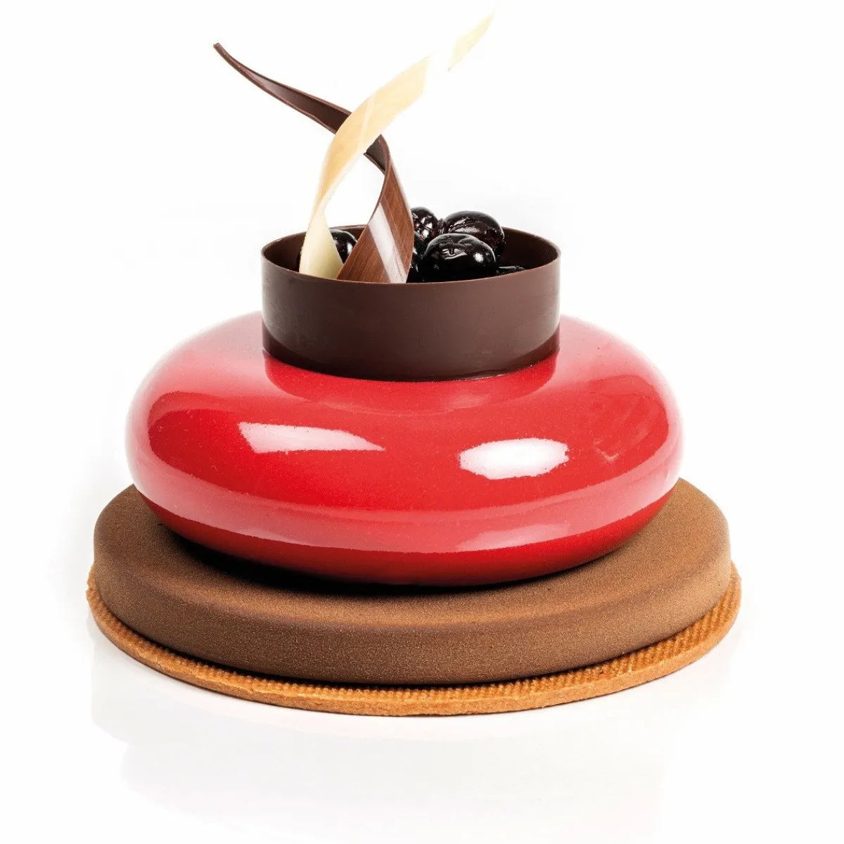 Dobla Chocoladedecoratie Twist Wit (80 stuks) Online