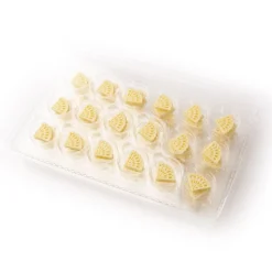 Dobla Chocoladedecoratie Waaier Assortiment Wit (216 stuks) New