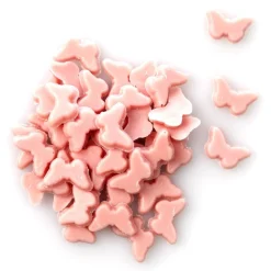 Dobla Chocolade Sprinkles Vlinders Roze (1 kilo)**