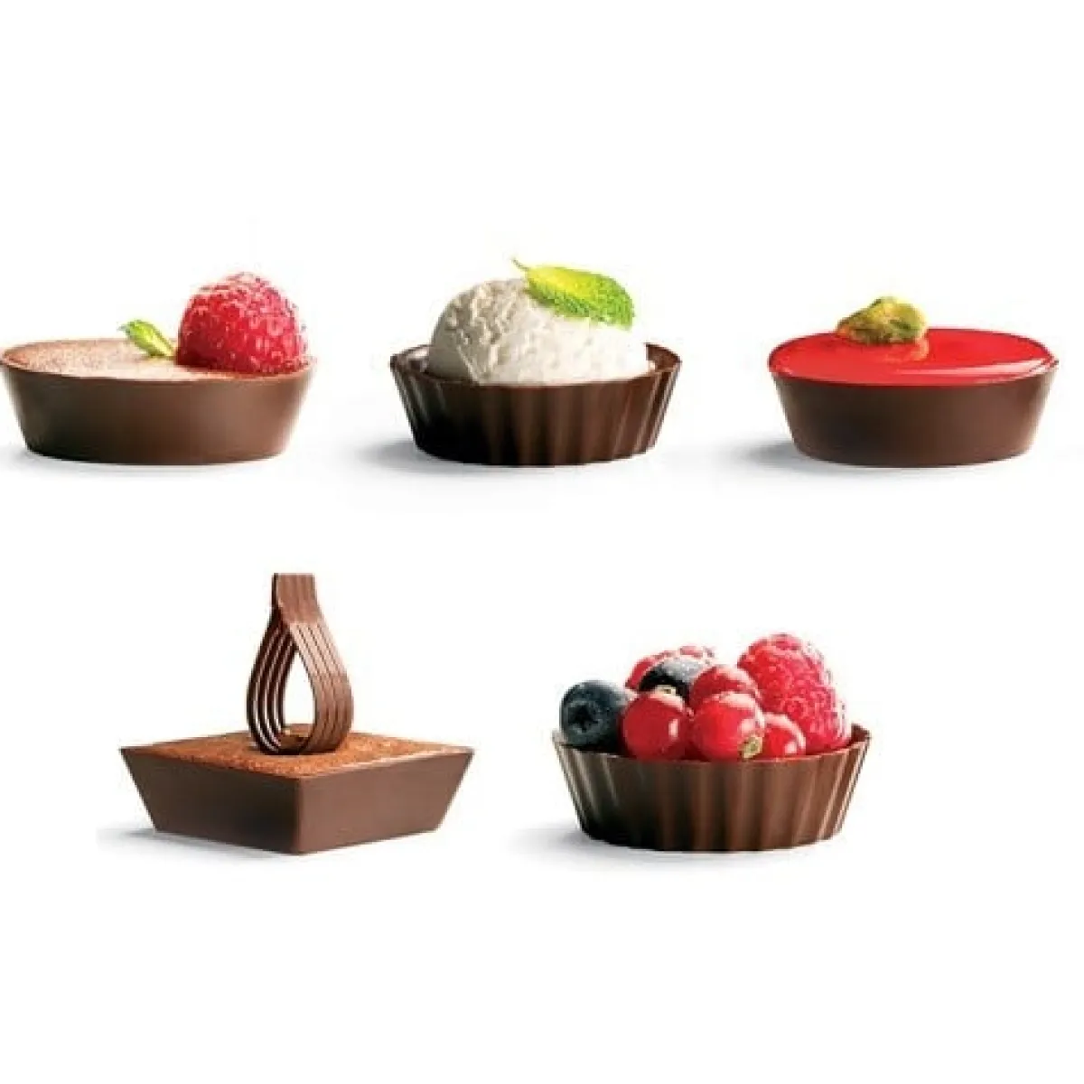 Dobla Petit Four Cups Assortiment Puur (168 stuks) Best