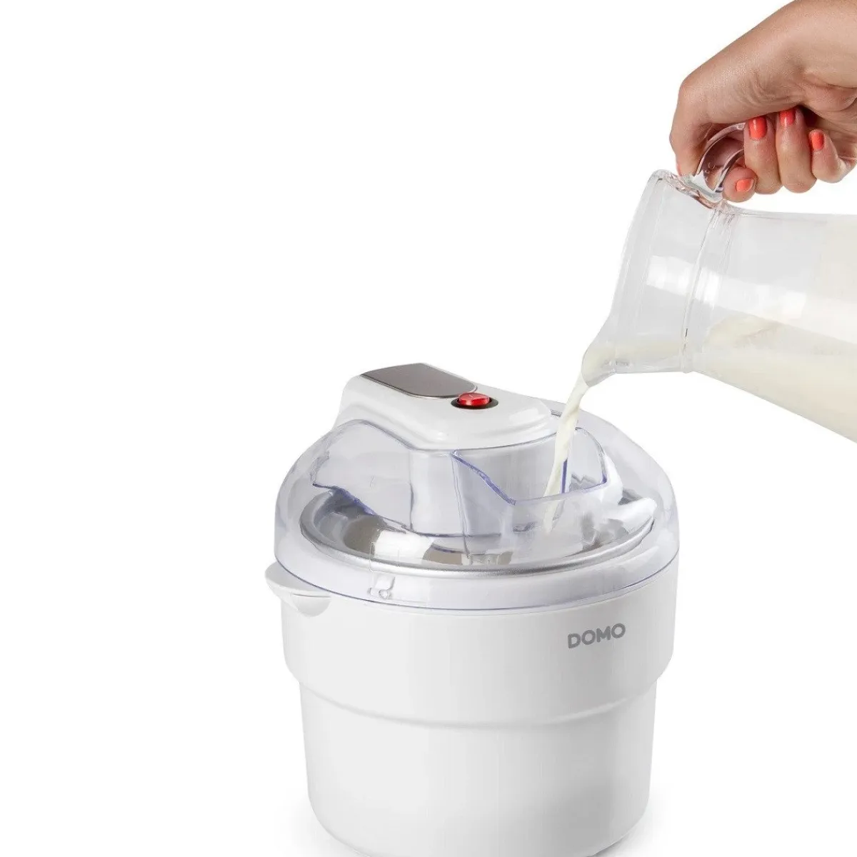 Overig Domo Roomijsmachine 1L** New