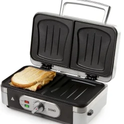 Domo Snackmaker 3-in-1 (Tosti-Grill-Wafel) Outlet
