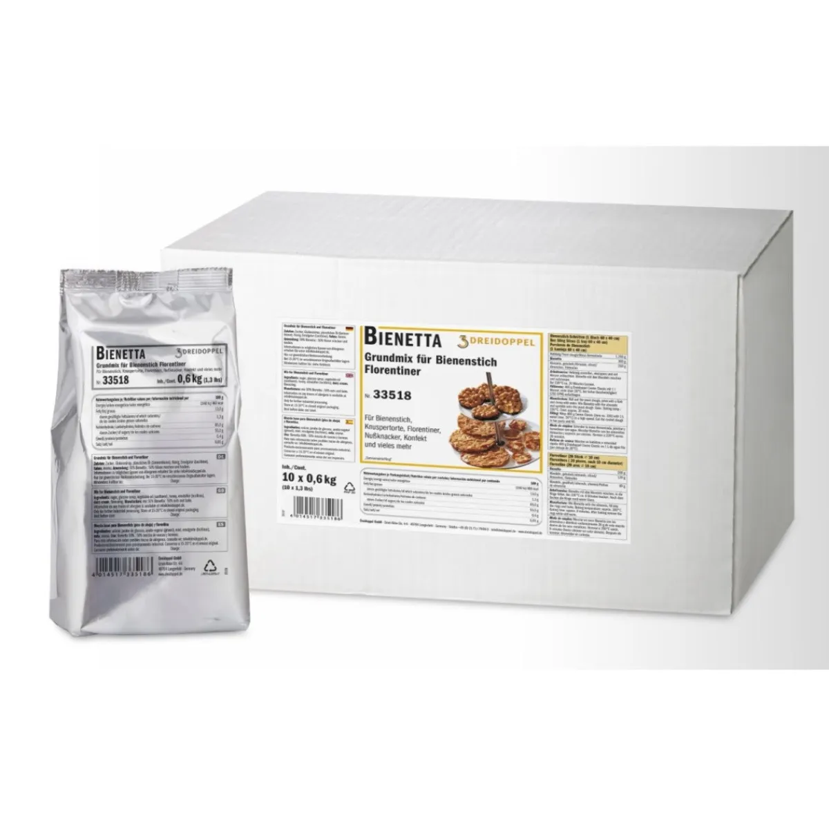 Dreidoppel Bienetta Florentinepoeder 600g Online