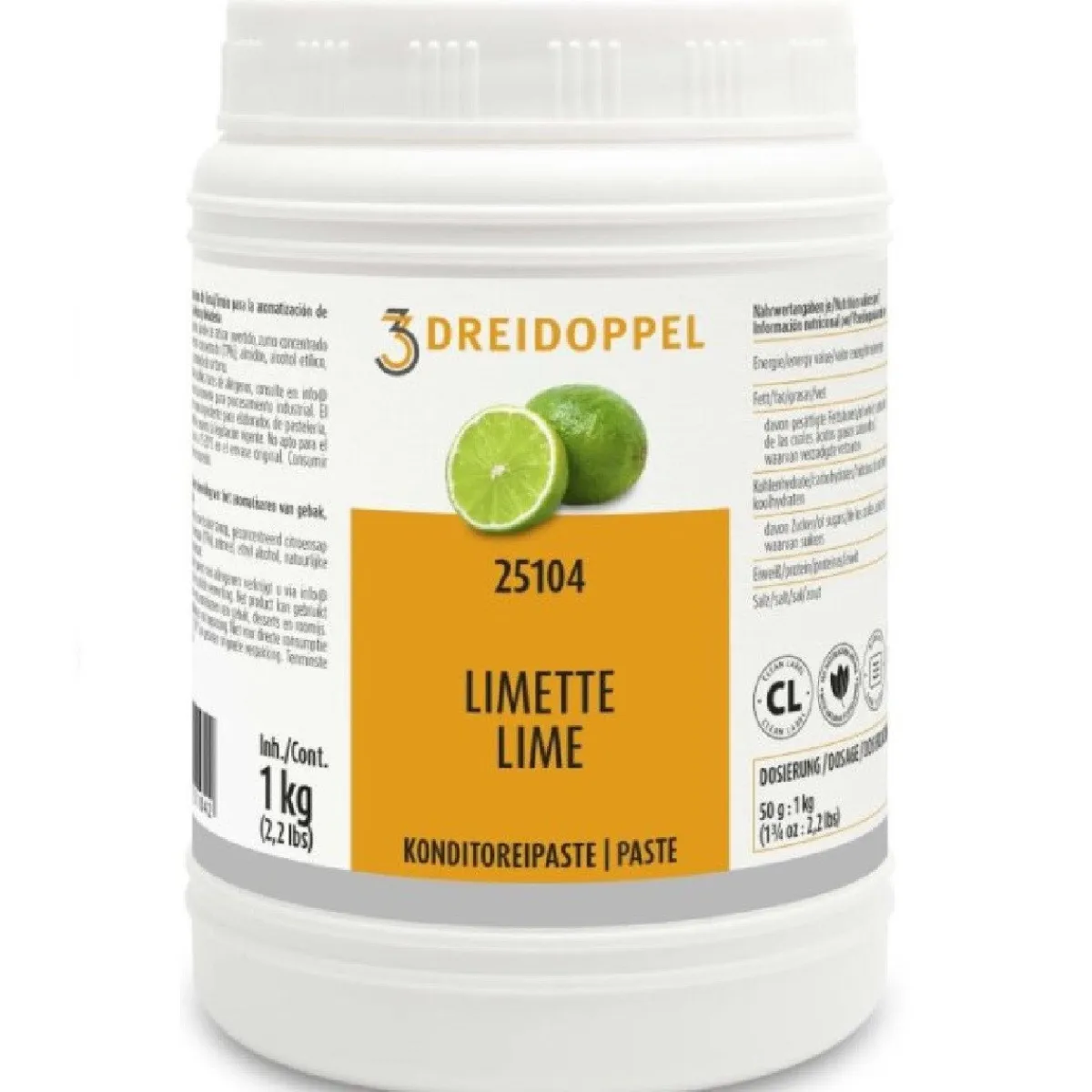 Dreidoppel Compound Limoen 1kg New