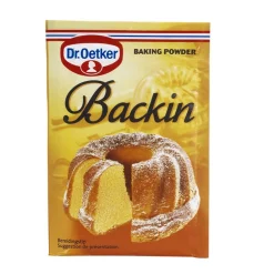 Dr. Oetker Backin (bakpoeder) 80g (5x16g)
