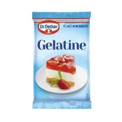 Dr. Oetker Bladgelatine Helder 23g (14 blaadjes)
