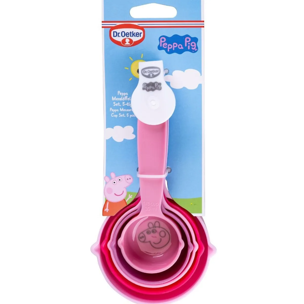 Dr. Oetker Dr.Oetker Peppa Pig Maatbekerset Set/5** New